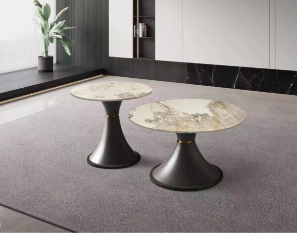 MIRAGE CERAMIC COFFEE TABLE SET
